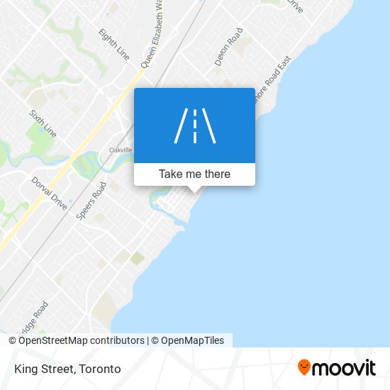 King Street map