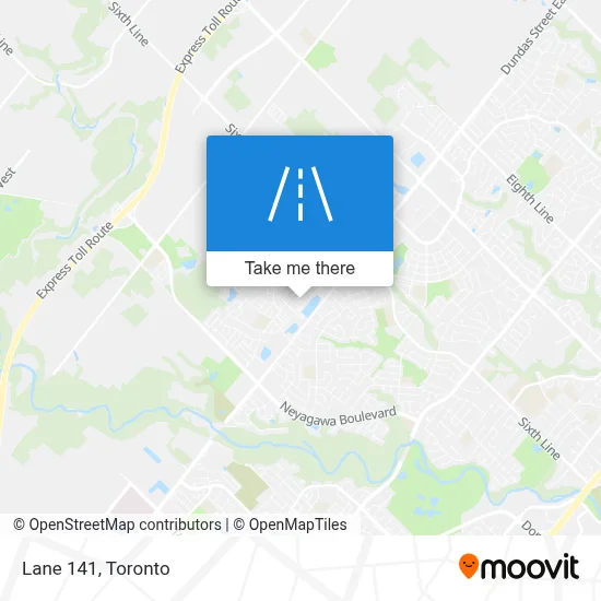 Lane 141 map