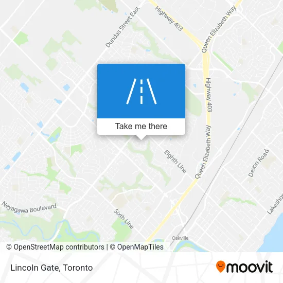Lincoln Gate map