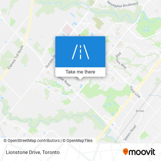 Lionstone Drive plan