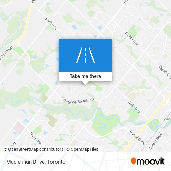 Maclennan Drive map