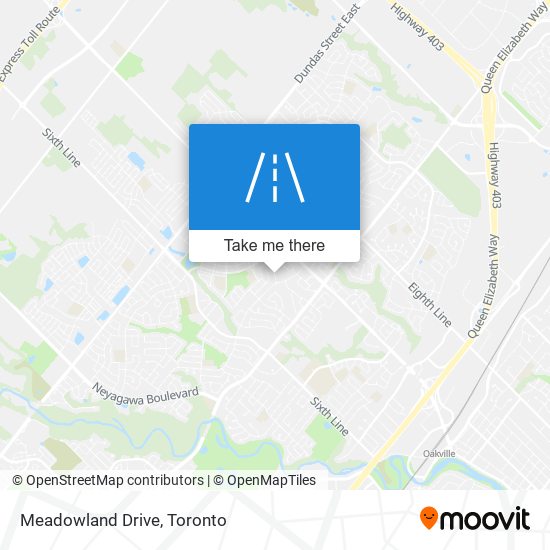 Meadowland Drive map