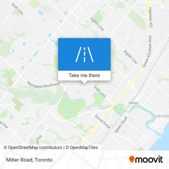 Miller Road map