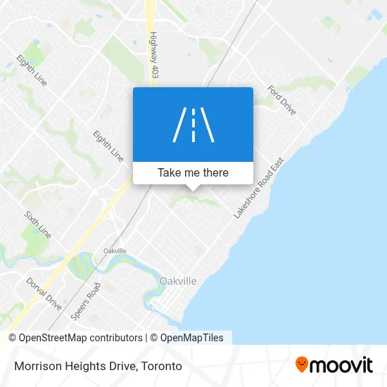 Morrison Heights Drive map