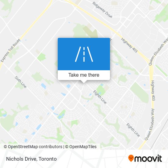 Nichols Drive map