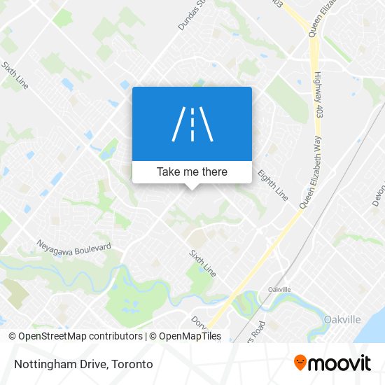 Nottingham Drive map