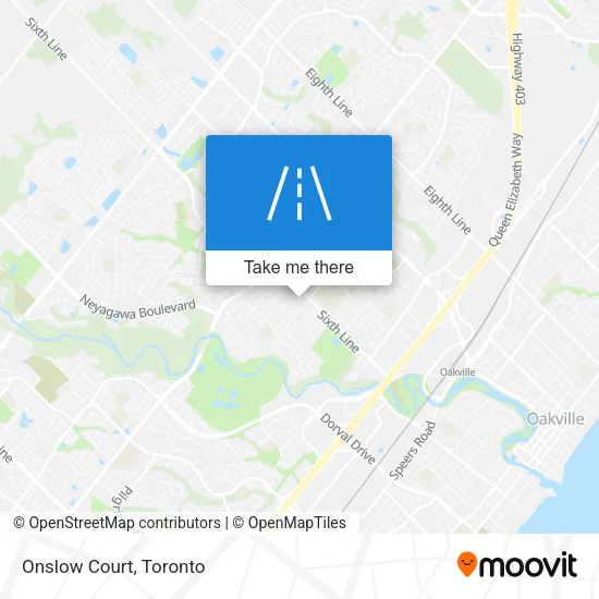 Onslow Court map