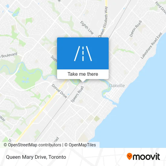 Queen Mary Drive map