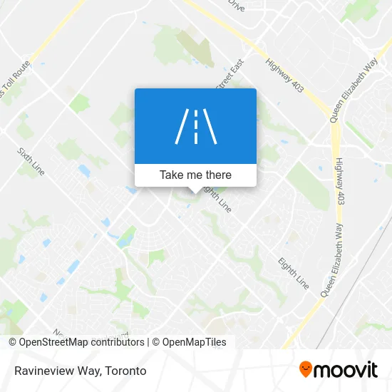 Ravineview Way map
