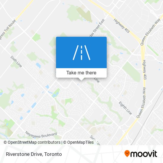 Riverstone Drive map