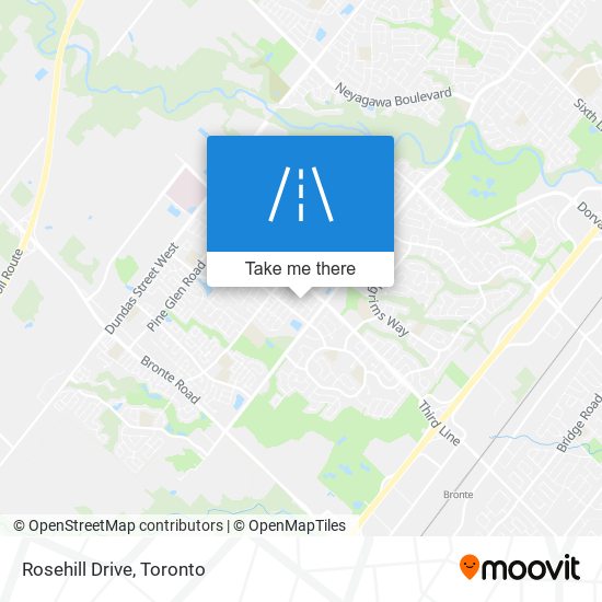 Rosehill Drive map