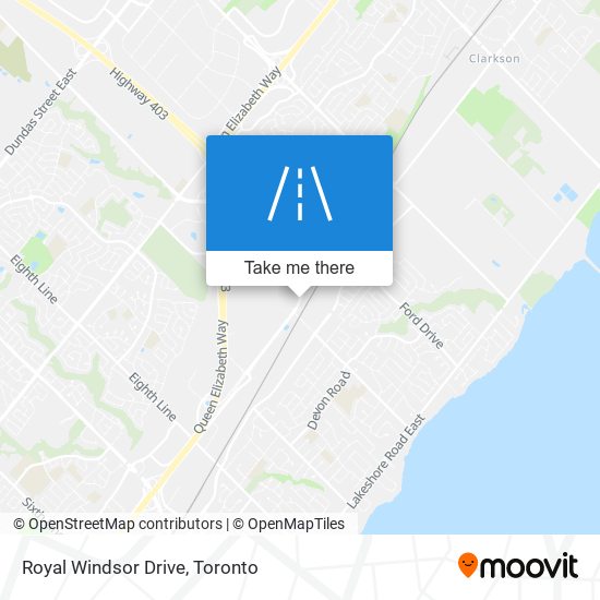 Royal Windsor Drive map