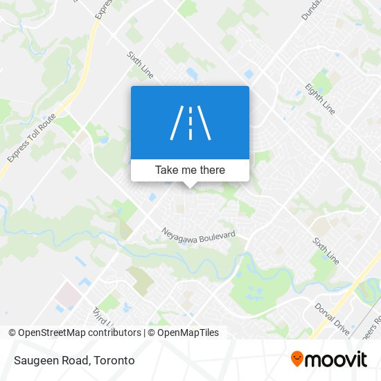 Saugeen Road map