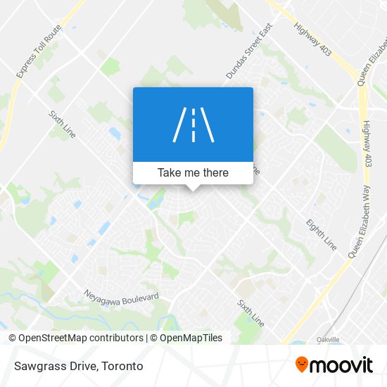 Sawgrass Drive map