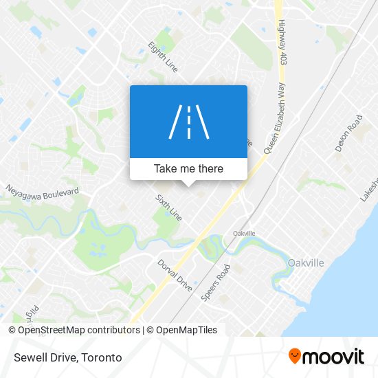 Sewell Drive map