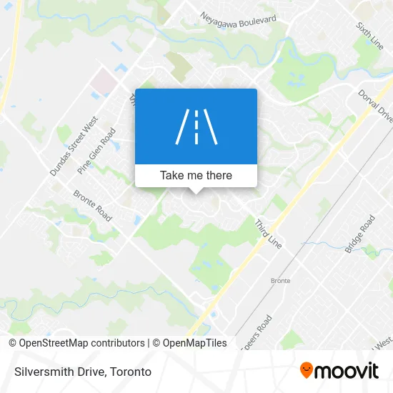 Silversmith Drive map