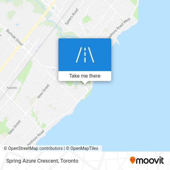 Spring Azure Crescent map