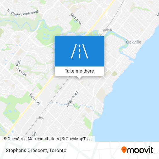 Stephens Crescent map