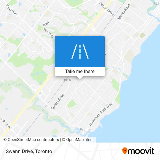 Swann Drive map