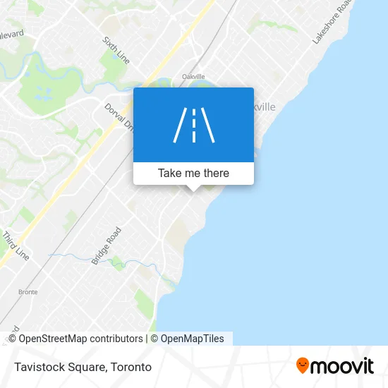 Tavistock Square map