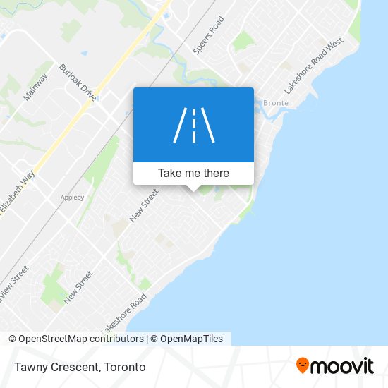 Tawny Crescent map