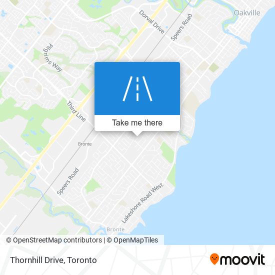 Thornhill Drive map