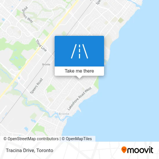 Tracina Drive map