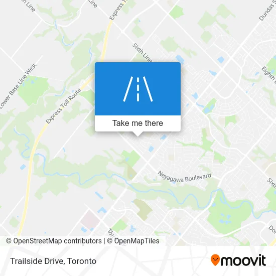 Trailside Drive map