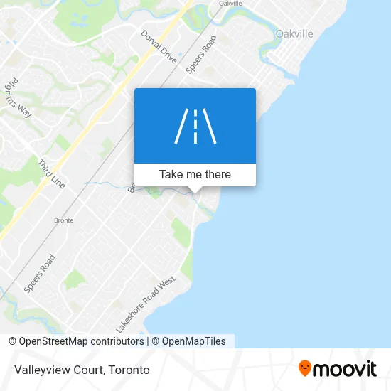 Valleyview Court map