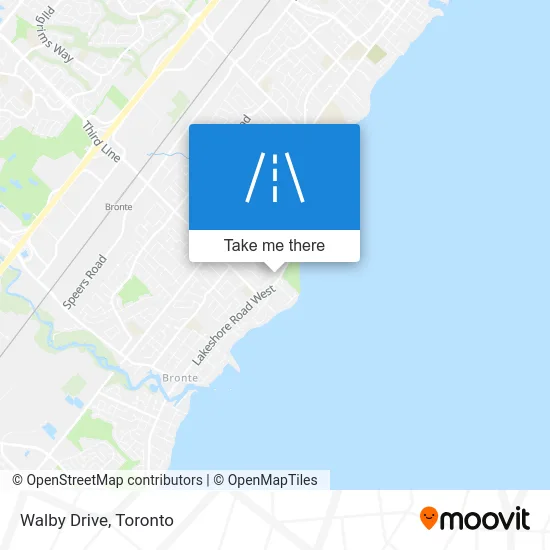 Walby Drive map