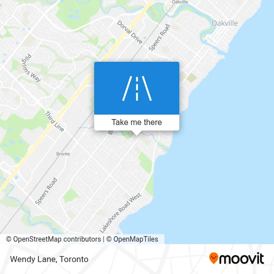 Wendy Lane map