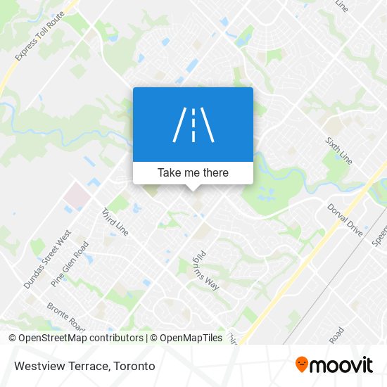 Westview Terrace map