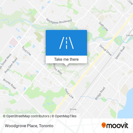 Woodgrove Place map