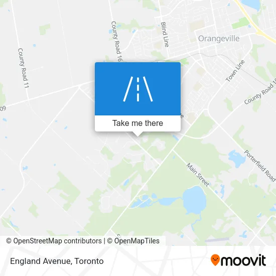England Avenue plan