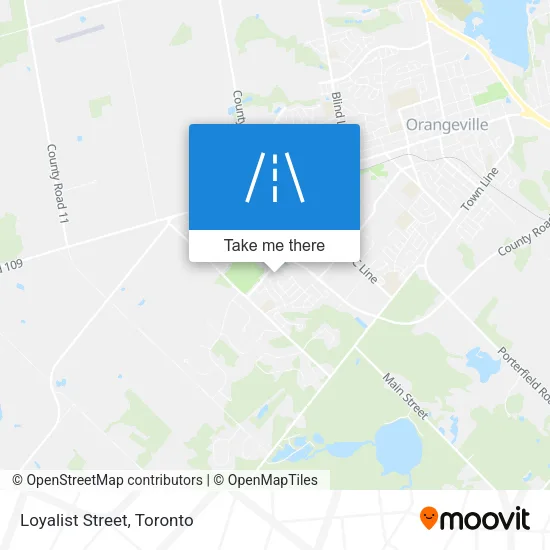 Loyalist Street map