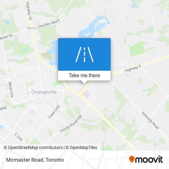 Mcmaster Road map