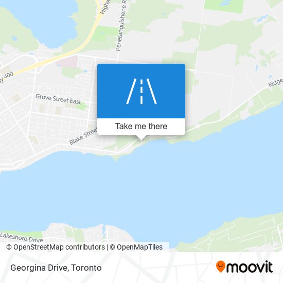 Georgina Drive map