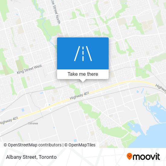 Albany Street map