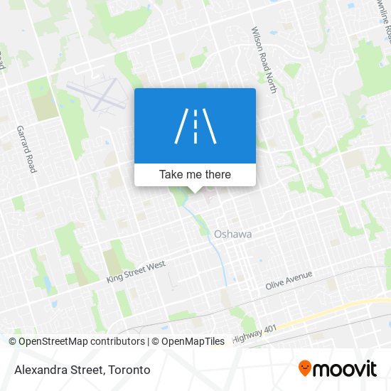 Alexandra Street map