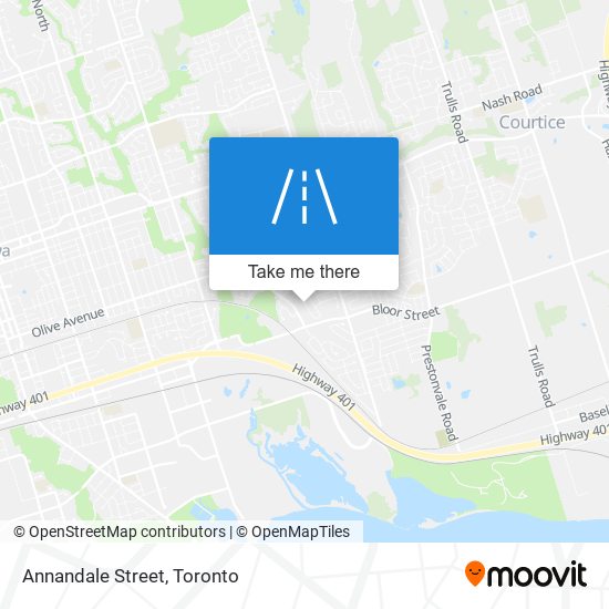 Annandale Street map