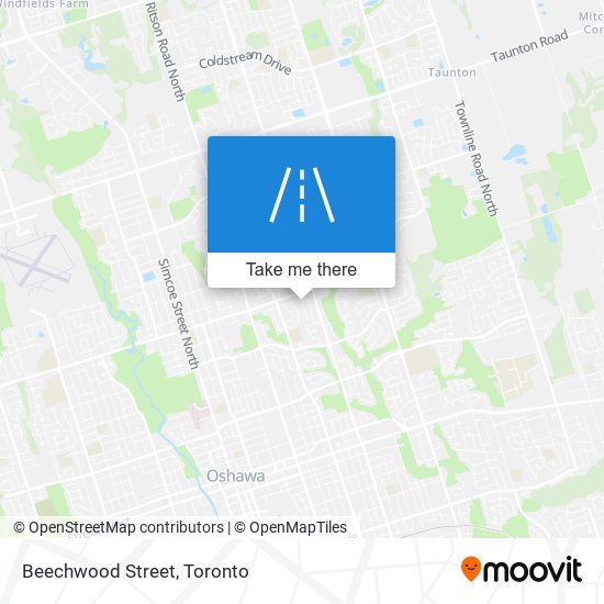 Beechwood Street map