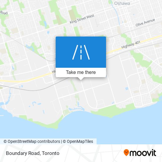 Boundary Road plan