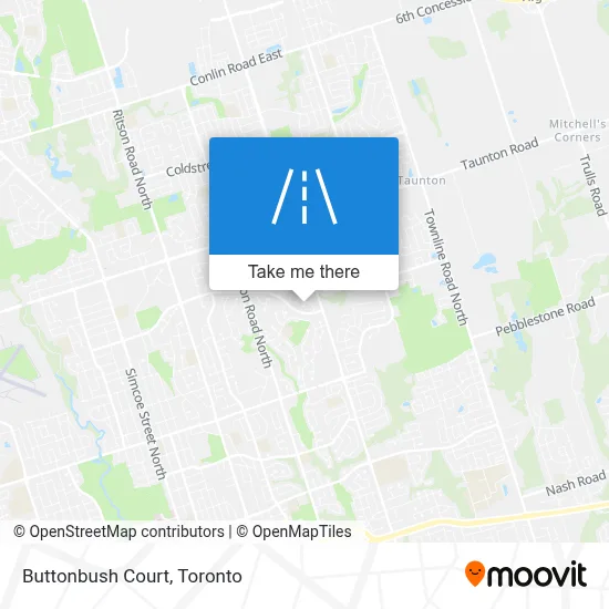 Buttonbush Court map