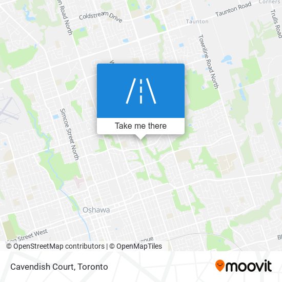 Cavendish Court map