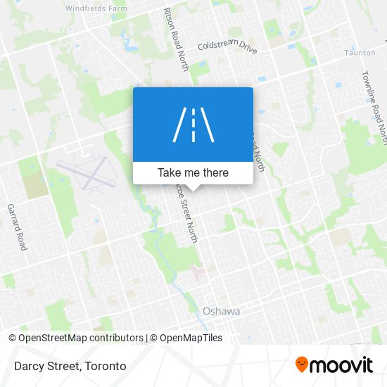 Darcy Street map