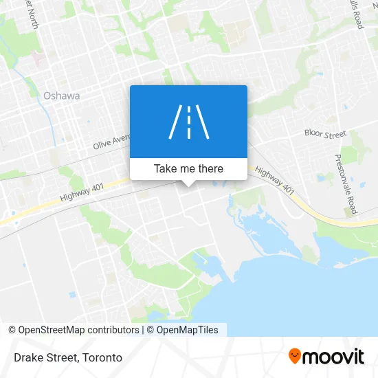 Drake Street map