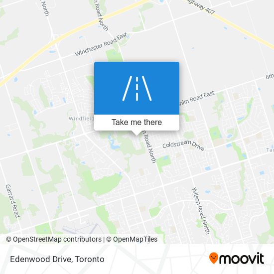 Edenwood Drive map