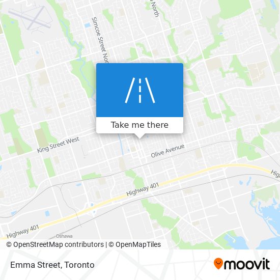 Emma Street map