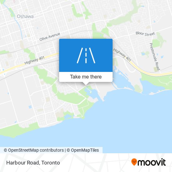 Harbour Road map