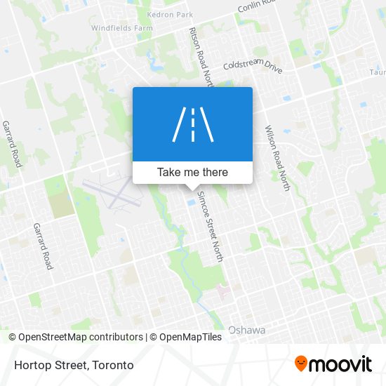 Hortop Street map